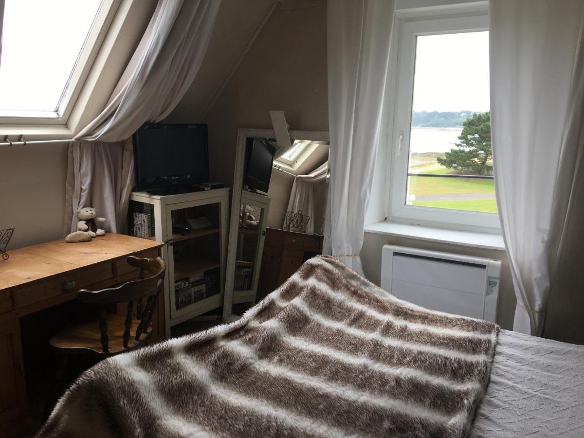 Chambre Vue Mer Dans Maison, Perros-Guirec Esterno foto